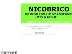 Sites similar to nicobrico24400-motoculture.com