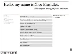 Sites similar to nicoeinsidler.bplaced.net