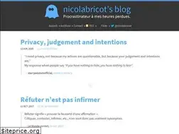 Sites similar to nicolabricot.com