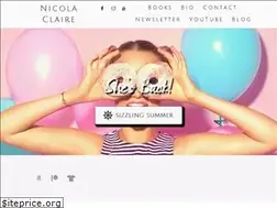 Sites similar to nicolaclairebooks.com