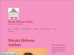 Sites similar to nicolahebronauthor.com
