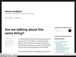 Sites similar to nicolalindgren.com