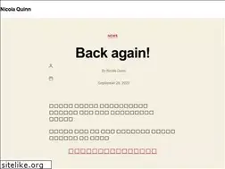 Sites similar to nicolaquinn.com