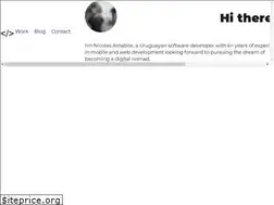Sites similar to nicolas-amabile.dev