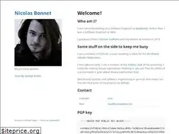 Sites similar to nicolasbon.net