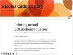 Sites similar to nicolascadou.com