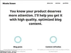 Sites similar to nicolascoon.com