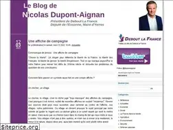 Sites similar to nicolasdupontaignan.fr