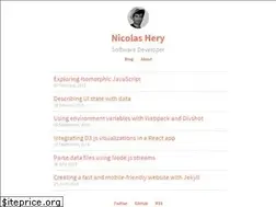 Sites similar to nicolashery.com