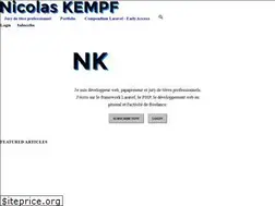 Sites similar to nicolaskempf.fr