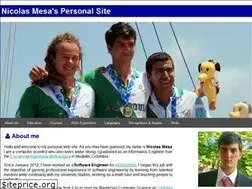 Sites similar to nicolasmesa.co