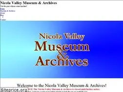 Sites similar to nicolavalleymuseum.org