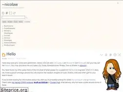 Sites similar to nicolaw.uk