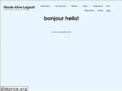 Sites similar to nicolealinelegault.com