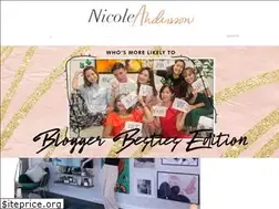 Sites similar to nicoleanderssonblog.com
