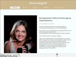 Sites similar to nicoleboguth.de