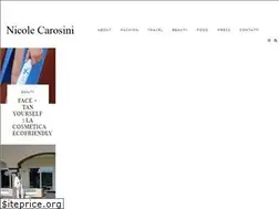 Sites similar to nicolecarosini.com