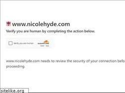 Sites similar to nicolehyde.com