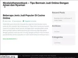 Sites similar to nicoleisthenewblack.com