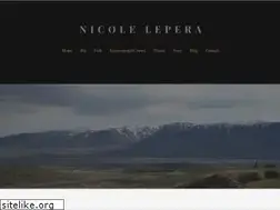 Sites similar to nicolelepera.com