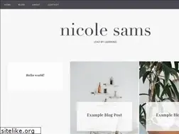 Sites similar to nicolesams.com