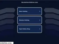 Sites similar to nicolesforchildren.com