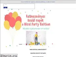 Sites similar to nicolpartybolt.hu