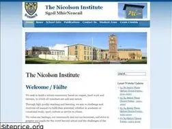 Sites similar to nicolsoninstitute.org