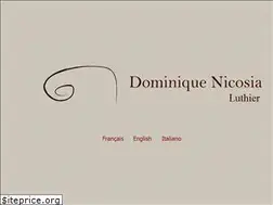 Sites similar to nicosia-luthier.fr
