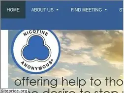 Sites similar to nicotine-anonymous.org