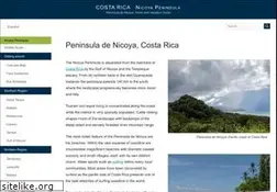 Sites similar to nicoyapeninsula.com