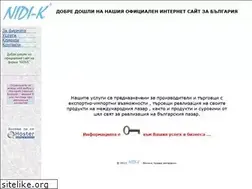 Sites similar to nidi-k.com