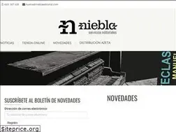 Sites similar to nieblaeditorial.com