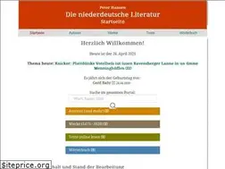 Sites similar to niederdeutsche-literatur.de