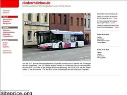 Sites similar to niederrheinbus.de