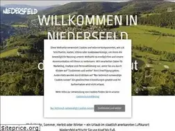Sites similar to niedersfeld.de