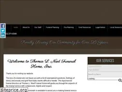 Sites similar to niedfuneralhome.com