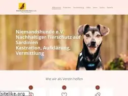 Sites similar to niemandshunde.de