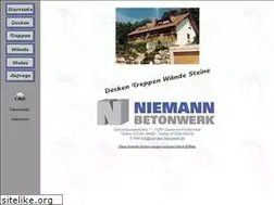 Sites similar to niemann-betonwerk.de