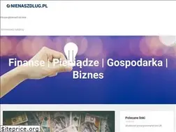 Sites similar to nienaszdlug.pl