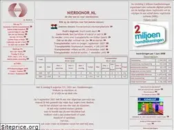 Sites similar to nierdonor.nl