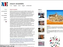 Sites similar to nieuw-ensemble.nl