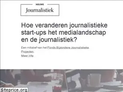 Sites similar to nieuwejournalistiek.nl