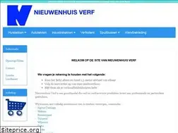 Sites similar to nieuwenhuisverf.nl