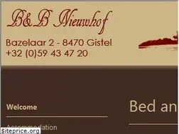 Sites similar to nieuwhof.be
