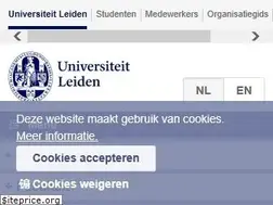 Sites similar to nieuws.leidenuniv.nl