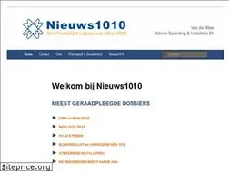 Sites similar to nieuws1010.nl