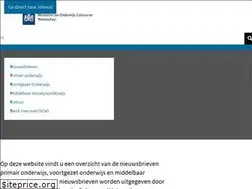 Sites similar to nieuwsbrievenminocw.nl