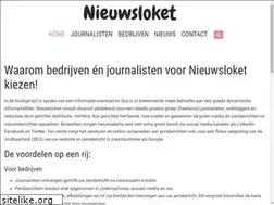 Sites similar to nieuwsloket.nl
