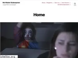 Sites similar to niewiedershakespeare.de